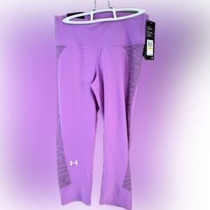 NWT Under Armour Vibrant Purple Leggings